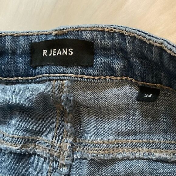 R Jeans Distressed Jeans Size 26 - Picture 4 of 6